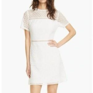 Ted Baker White Lace Mini Dress